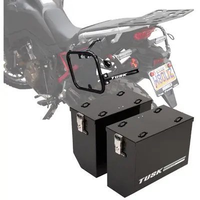 Tusk Aluminum Panniers With Pannier Racks#146734-P1 1
