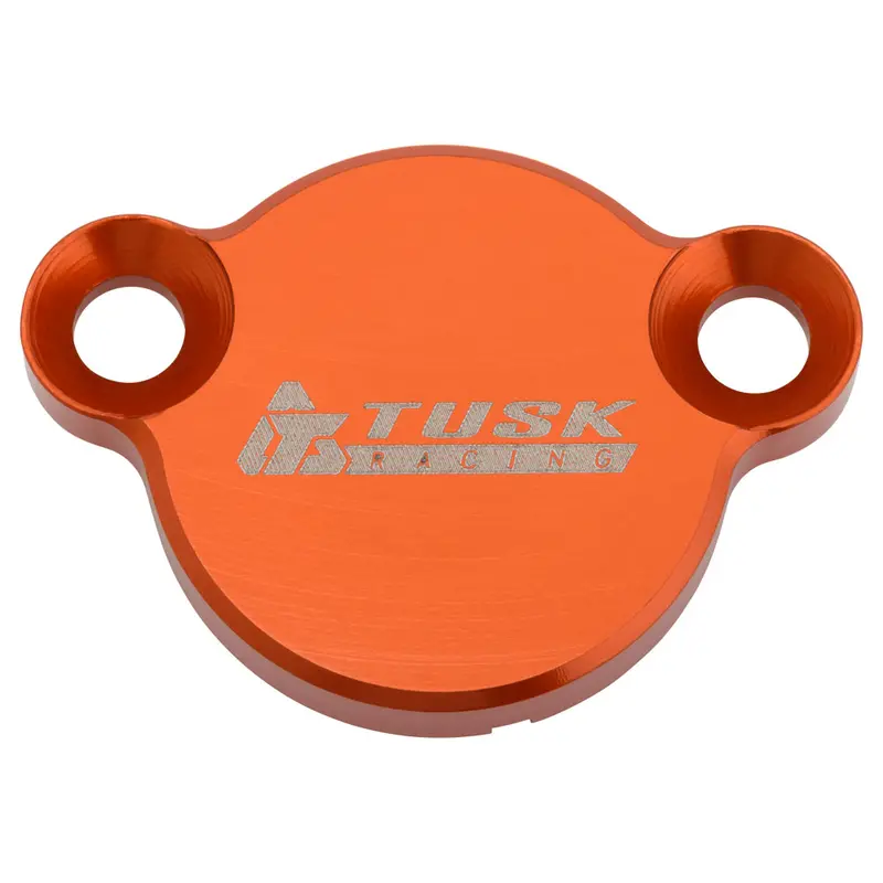 Tusk Anodized Rear Brake Reservoir Cap Orange#1439550025 1