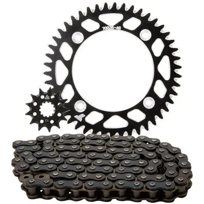 Tusk Chain And Sprocket Kit - Aluminum Rear/428 Off-Road Chain#218150-P 1