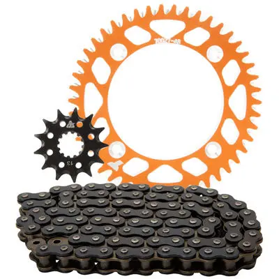Tusk Chain And Sprocket Kit - Aluminum Rear/428 Off-Road Chain#218150-P 3