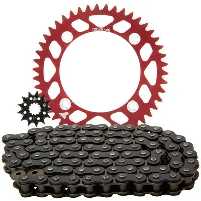Tusk Chain And Sprocket Kit - Aluminum Rear/428 Off-Road Chain#218150-P 4
