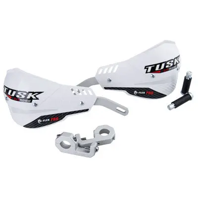 Tusk D-Flex Pro Handguards White 7/8" Bars #1760390009 1