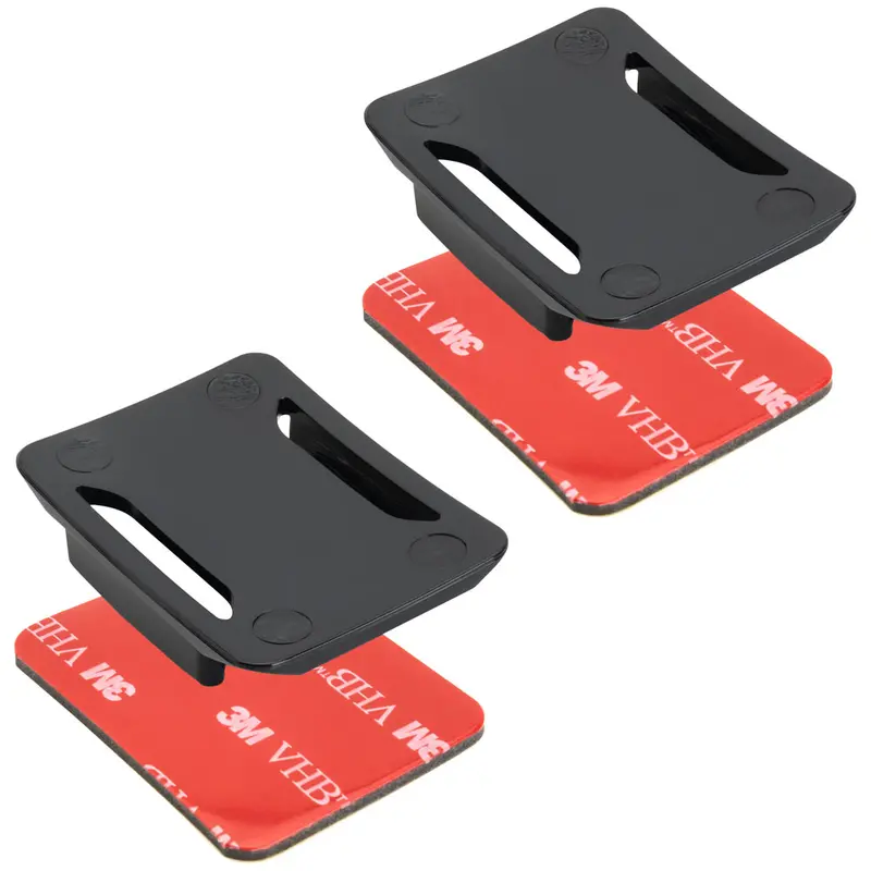 Tusk Equinox Replacement Go Pro Curved Mounts 2 Pack#218-595-0001 1