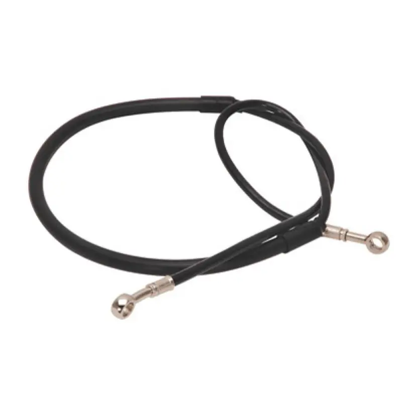 Tusk Front Motorcycle Steel Braided Brake Line Cr Style#120155-P 1