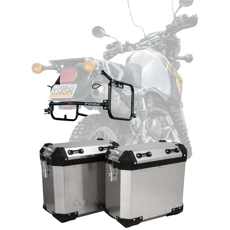 Tusk Frontier Panniers With Pannier Racks#218132-P 1