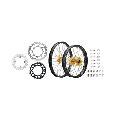 Tusk Impact Complete Front and Rear Wheel Set – Pre-Built