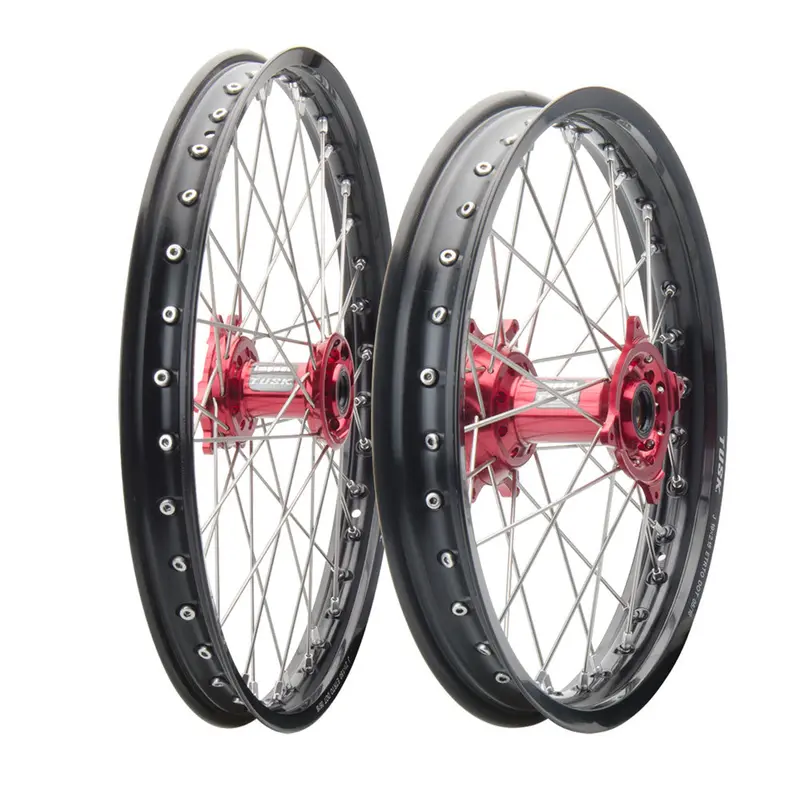 Tusk Impact Complete Front And Rear Wheel#144752-P 1