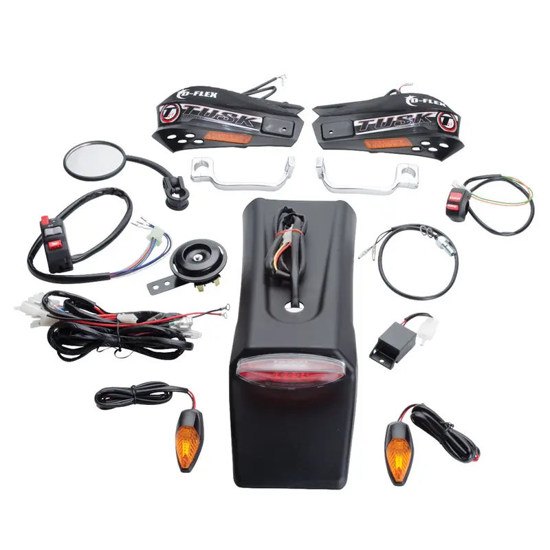 Tusk Motorcycle Enduro Lighting Kit With Handguard Turn Signals #128575-P 1