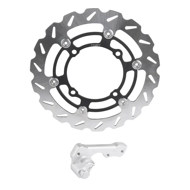 Tusk Oversized Floating Typhoon Brake Rotor Kit, Front#137222-P 1