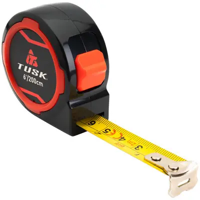 Tusk Sag Measuring Tape 6'/200Cm#Me01300002010 1