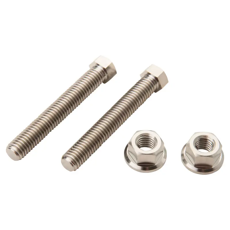 Tusk Titanium Axle Adjuster Bolts#207317-P 1