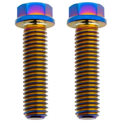 Tusk Titanium Front Brake Caliper Bolt Kit#215682-P 1