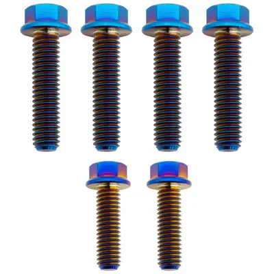 Tusk Titanium Handlebar Controls Bolt Kit#215683-P 1