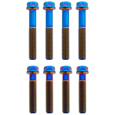 Tusk Titanium Triple Clamp Bolt Kit#215681-P 1
