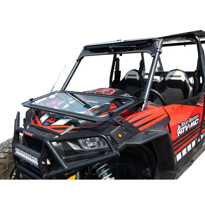 Tusk Utv Folding Glass Windshield#190459-P 1