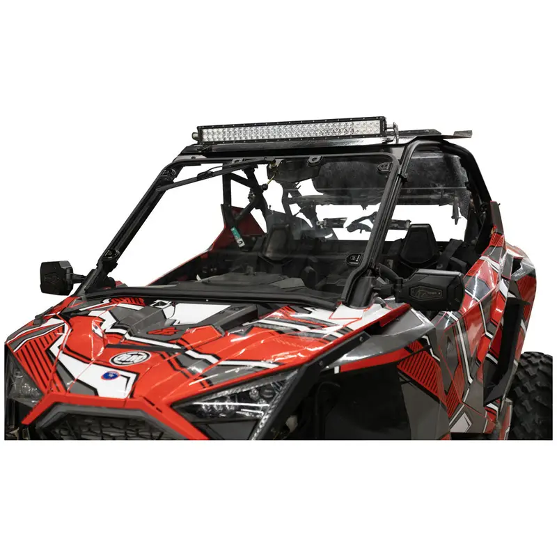 Tusk Utv Full View Glass Windshield#206224-P11 1