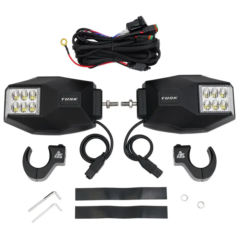 Tusk Utv Led Sideview Mirrors#214566-P 1