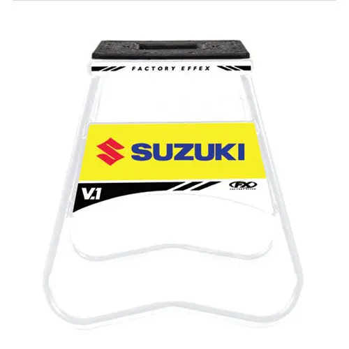 V.1 Bike Stand Suzuki White #24-45410 1