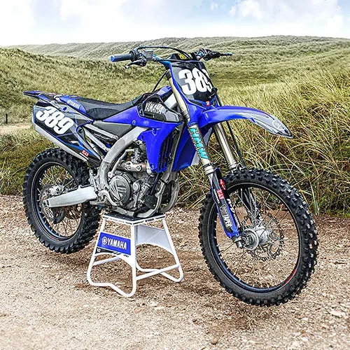V.1 Bike Stand Yamaha White #24-45210 1
