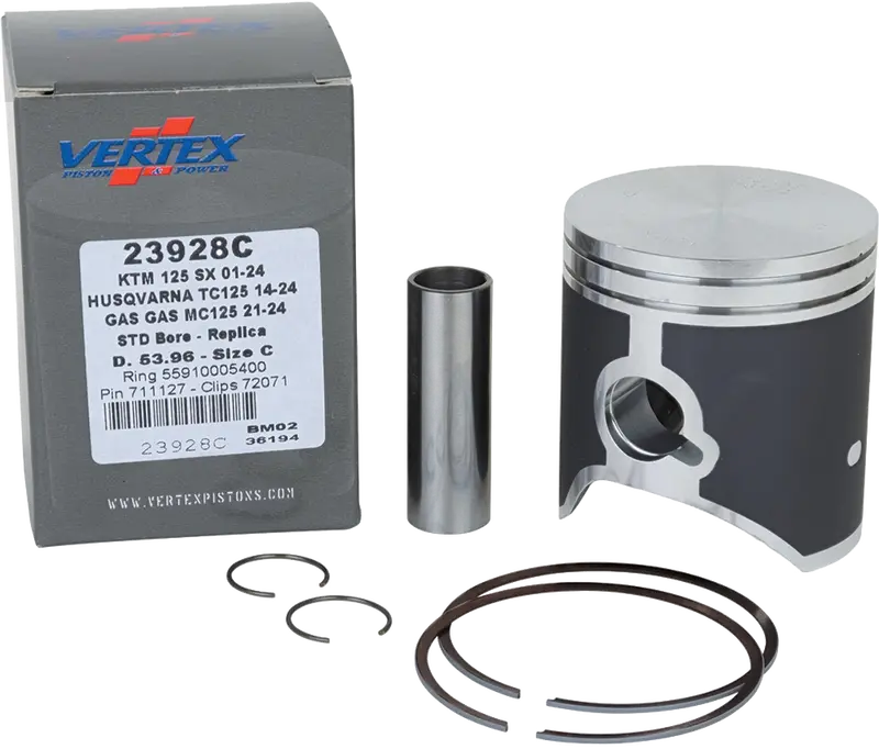 Vertex 23928C Cast Replica Piston Kit 2