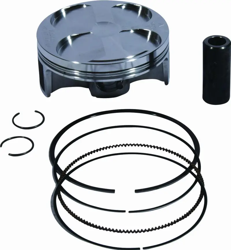 Vertex 24371A Piston Kit Forged 76.95/Std 13.8:1 Yam 1