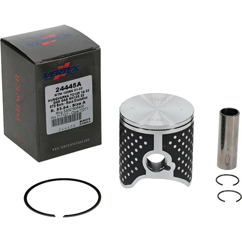 Vertex 24445A Piston Kit Cast Race Evolution 53.94/Std Ktm / Husq / Gas 2