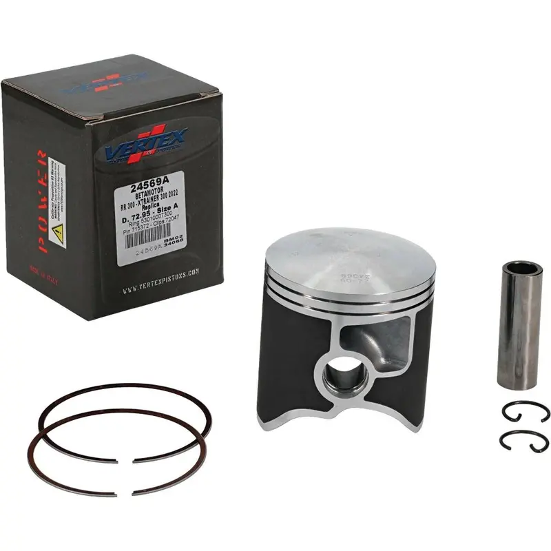 Vertex 24569A Piston Kit Cast 72.95/Std Beta 2