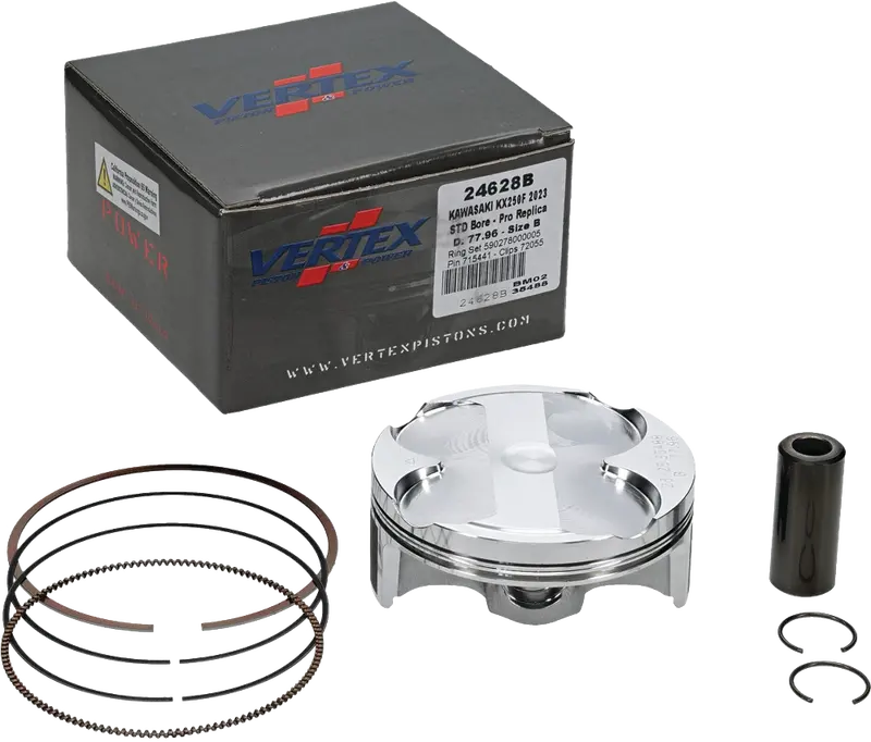 Vertex 24628B Forged Replica Piston Kit 2