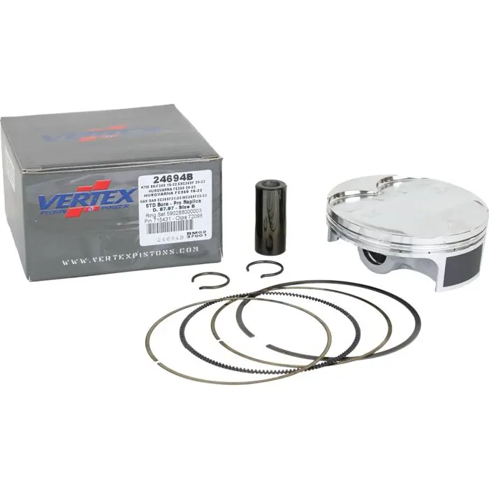 Vertex 24679B Forged Replica Piston Kit 1