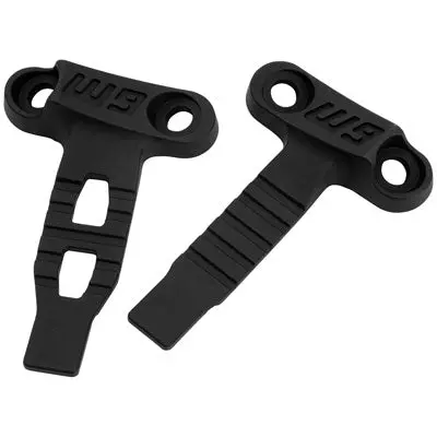 Warp 9 Steer Stop Blocks Black#S-Ulframestops 1