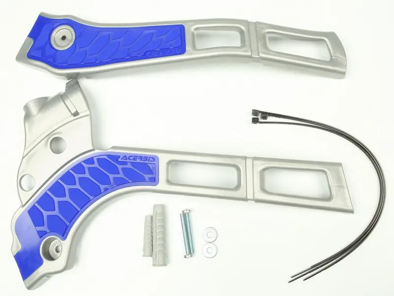 X-Grip Frame Guard Silver/Blue#2374261404 1