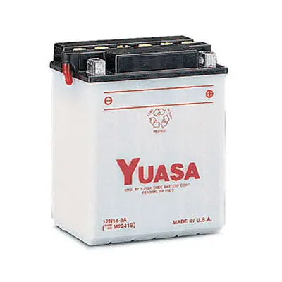 Yuasa Standard Battery With Acid Yb16clb #1402050007 1