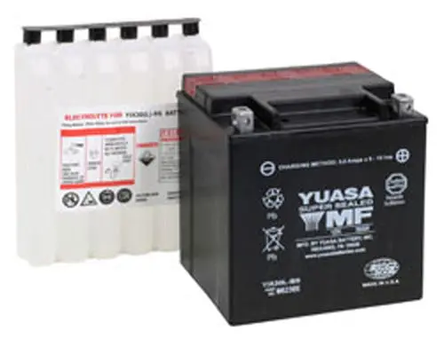 Yuasa Yix30l-Bs H-Performance Mf Battery #Yuam6230x 1