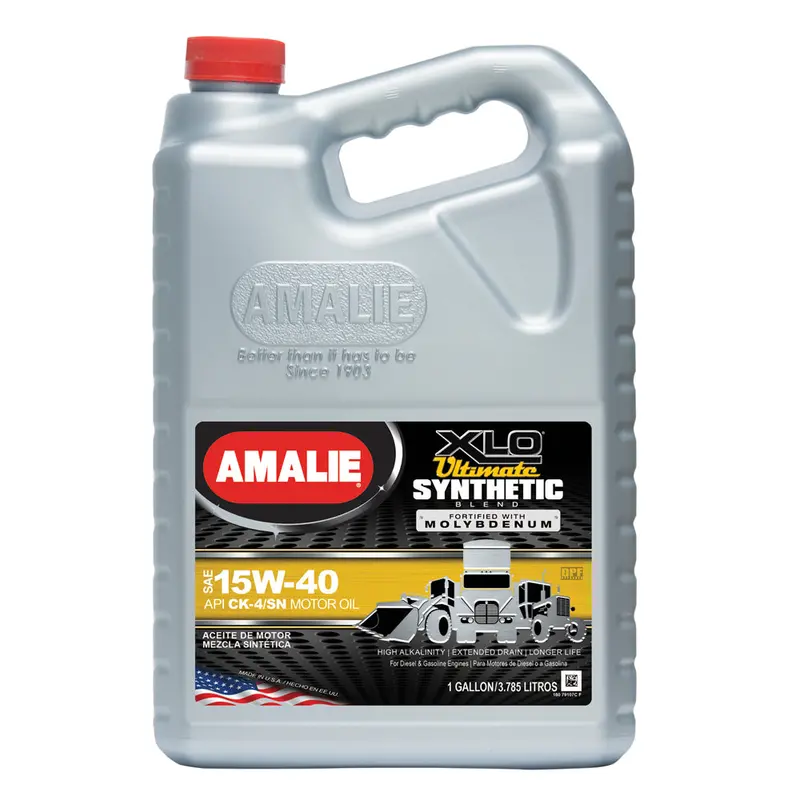 Amalie 79107-36 Xlo Synthetic Blend 15W-40 Motor Oil – 1-Gallon Container 1