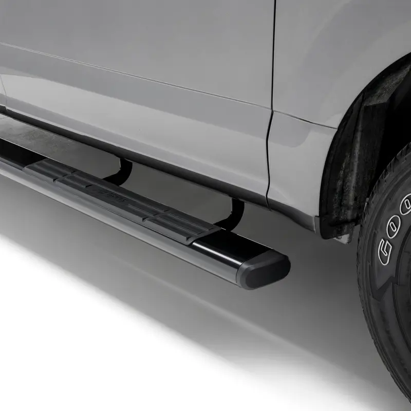 Aries 4445030 6' Oval Black Aluminum Nerf Bars – Compatible With Select Toyota Tundra Models 1