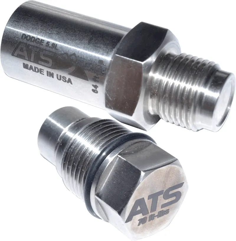 Ats Diesel 705-050-2272 Fuel Rail Pressure Plug For 2003–2007 5.9L Cummins 1