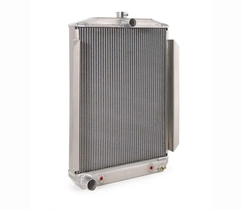 Be Cool 62169 Downflow Radiator Factory-Fit Natural Finish For 53-56 Ford F100/F250 Mercury M100/M250/M350 Pickup W/Auto Trans Be Cool Radiator 1