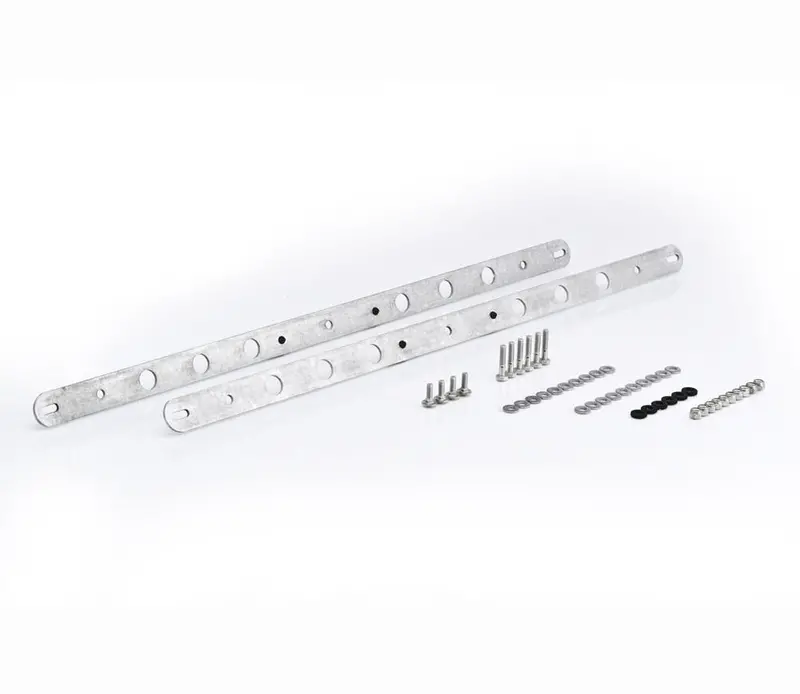 Be Cool 72119 Aluminum Dual-Fan Mounting Bracket For Downflow Radiators 1