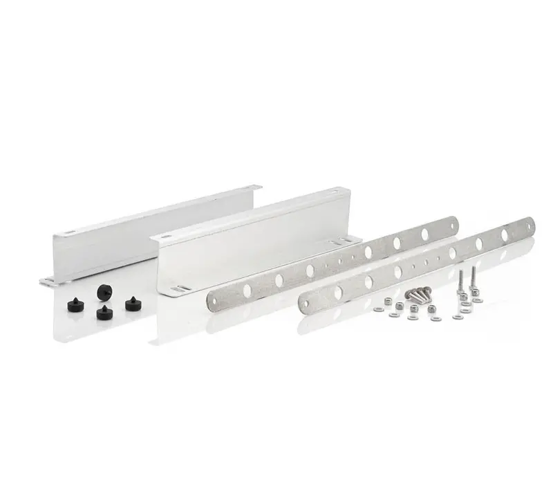 Be Cool Natural-Finish Fan Brackets For Downflow Radiators With Single 16" Fan – Model 72140 1