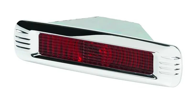 Billet Specialties Vintage-Style Led Taillights – Polished Aluminum Housing, Sold As Pair (61330) 1