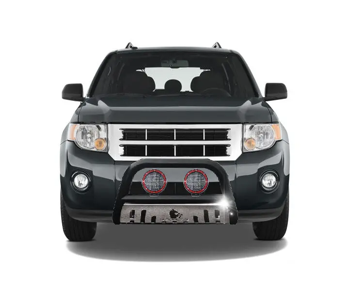 Black Horse Off Road Cbbs-Fob2601Sp-Plfr Black Steel Skid Plate 1