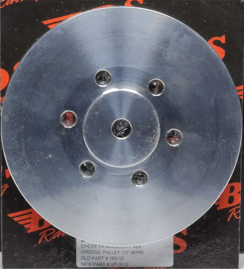 Blower Drive Service Vp-3512 Aluminum Single V-Groove Pulley For Supercharger Systems 1
