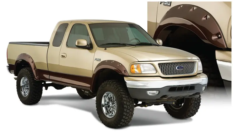 Bushwacker Cut-Out Fender Flares – Custom Fit For 2007+ Trucks, Model 20073-02 1