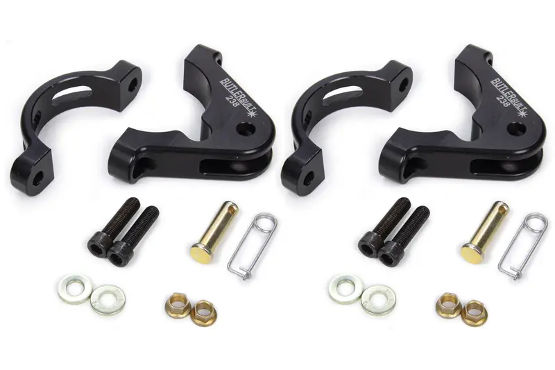 Butlerbuilt Bbp-4921-1-Ca-238-2 2.375-Inch Axle Tether Clamp Pair – Sfi-Certified Safety Component 1