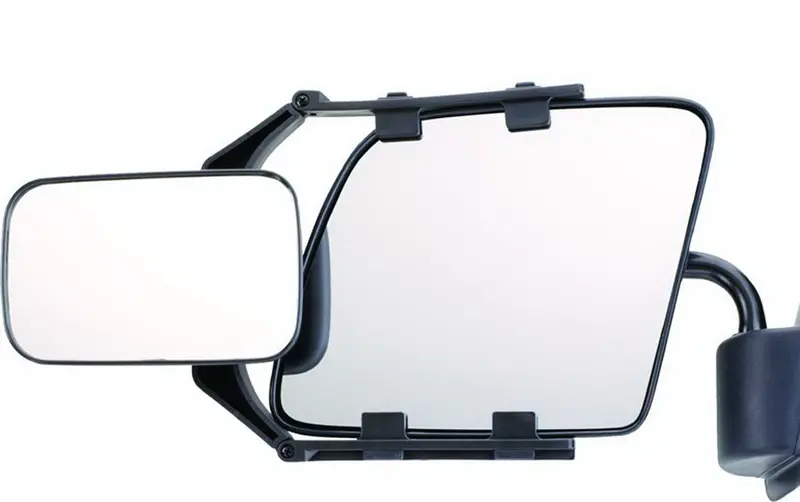 Cipa Universal Clip-On Towing Mirror – Adjustable For 7–10" Oem Mirrors, Left Or Right Mount (11952) 1