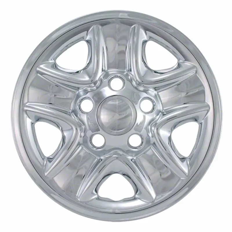 Coast To Coast Chrome Wheel Center Caps – 18-Inch Set Of 4, Steel-Wheel Compatible 1