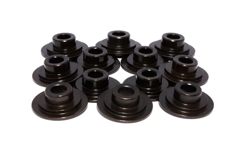 Comp Cams 7-Degree Steel Valve Retainer Set – 12-Piece, Fits 3/8-Inch Stem Valves 1
