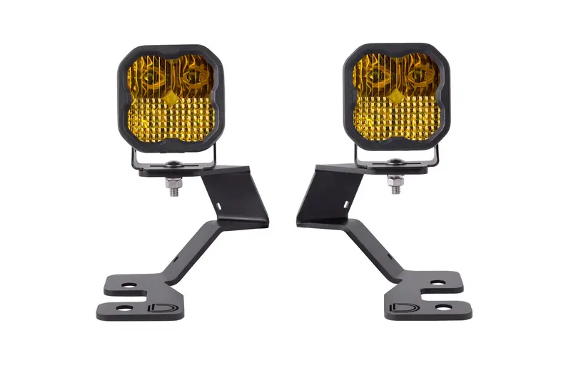 Diode Dynamics Ss3 Led Ditch Light Kit – Yellow Combo For 2021 Ford Bronco Sport 1