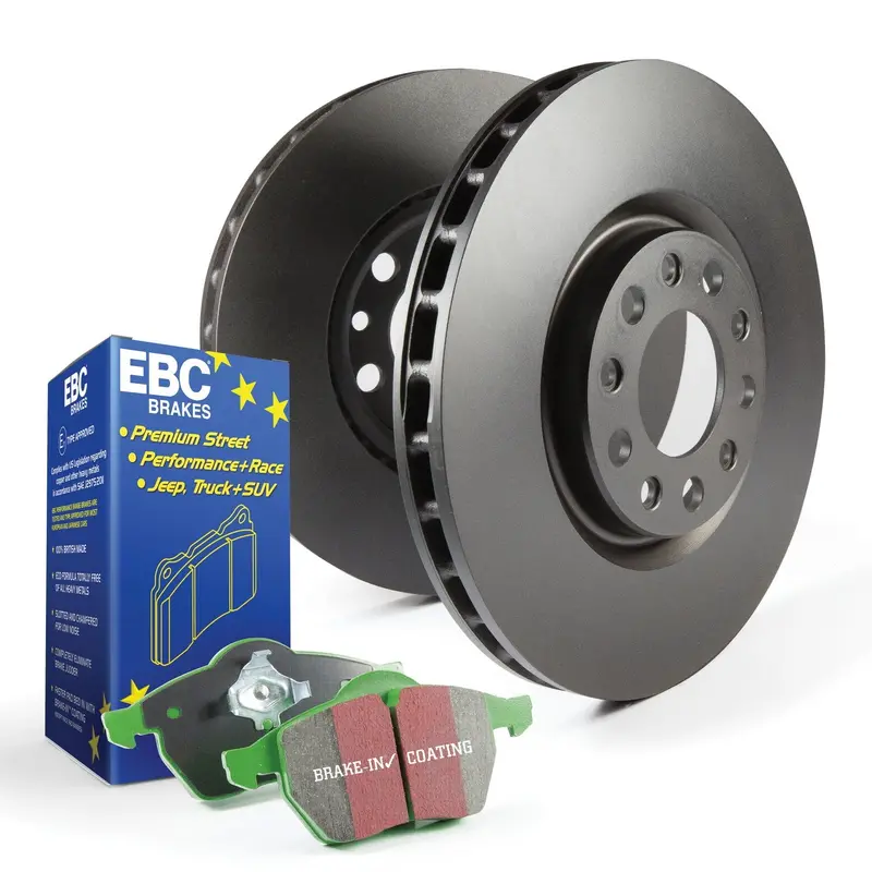 Ebc Greenstuff 2000 Brake Kit – Includes Rk Series Rotors And High-Friction Pads 1