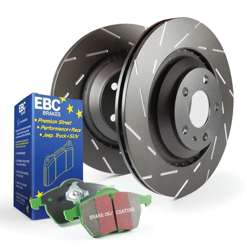 Ebc Greenstuff S2 Brake Kit With Usr Rotors – High-Performance Street Pads 1